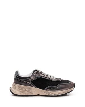DSquared² Stylish Sneakers With Innovative Mesh Design - Black