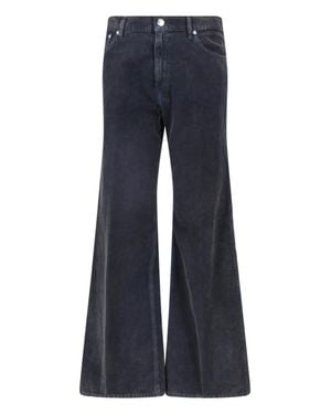 Haikure Cotton Pants For - Blue