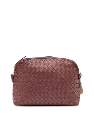 Dragon Diffusion Chunky Felt Mini Pochette Clutch - Purple