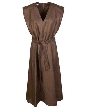 Incotex Linen Suit - Brown