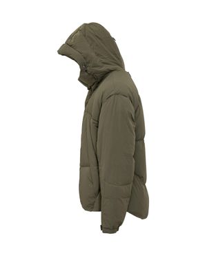 JG1 Puff Jacket With Hood For Fall/Winter 2025 - Green