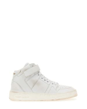 Saint Laurent Handcrafted Sneaker Lax For - White