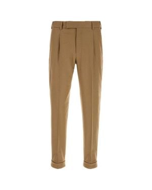 PT Torino Stretch Wool Blend Pant - Natural