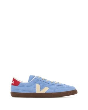 Veja Suede Panenka Sneaker - Blue