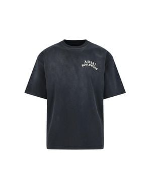 Amiri Hollywood Oversized Tee - Blue