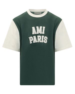 Ami Paris Ami Paris Graphic T-Shirt - Green