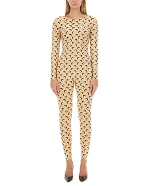 Marine Serre "Moon" Suit - Natural