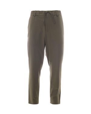 BOSS Tapered Drawstring Pants - Gray