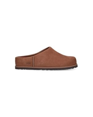 UGG Luxe Leather Sandals - Brown
