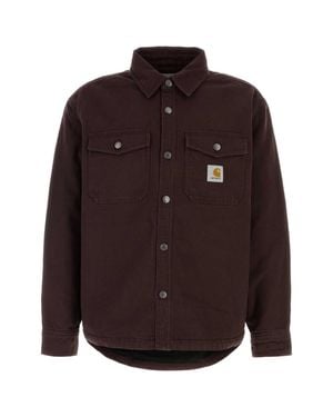 Carhartt Canvas Selby Shirt Jac - Purple