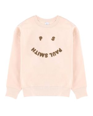 Paul Smith Sweatshirt With Logo - Pink