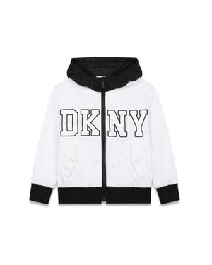 DKNY Hooded Jacket - White