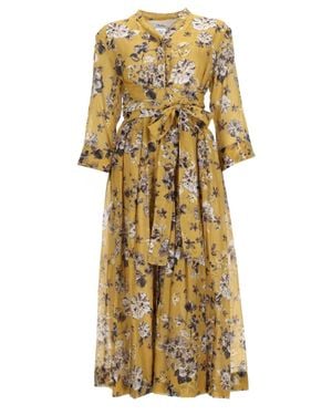 Max Mara S Max Mara Abito Lungo Estremo - Metallic