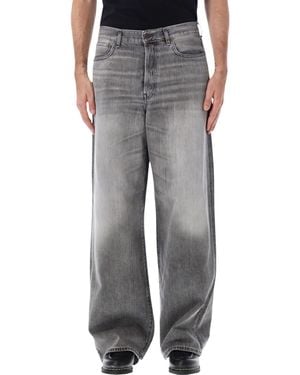 Acne Studios Wide-Leg Jeans - Gray