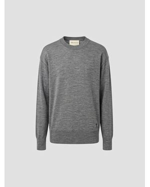 Ami Paris Casual Crew Neck Sweater - Gray
