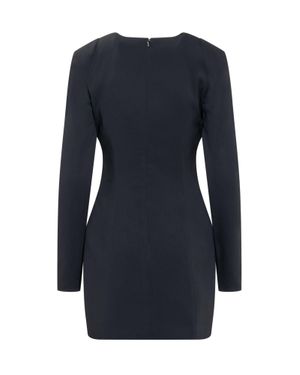 Versace Sophisticated Cocktail Suit Mini - Blue