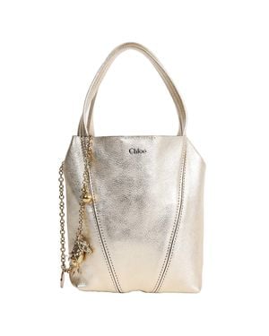 Chloé Spin Shopping Bag - White