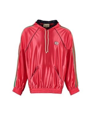 Gucci Hooded Sweatshirt - Red
