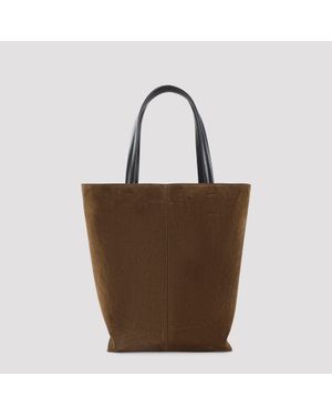Phoebe Philo Pot Cabas Tote Bag - Brown