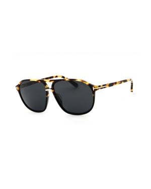 Tom Ford Ft1026 Acetate Rectangular Sunglasses - Black