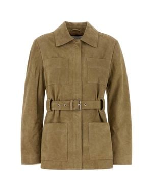 Tory Burch Giacca Suede - Green