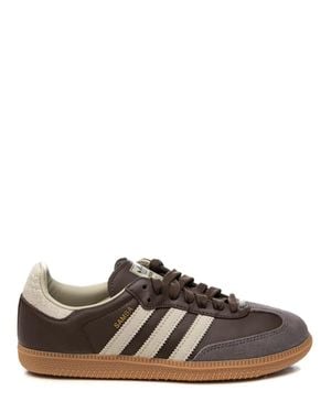 adidas 100% Leather Sneakers - Brown