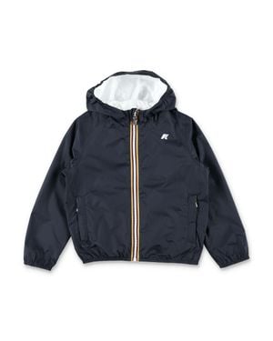 K-Way Reversible Mini Jacket For Boys - Blue