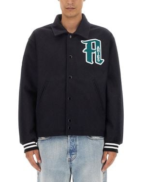 Aries Varsity Jacket - Blue