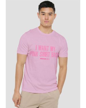 Mean Girls I Want My Shirt Back T-Shirt - Pink