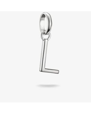 Thomas Sabo Charm Club Connect Letter L Charm Cc1218-001-21 - White