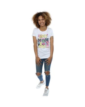 Marvel Comics Rule Cotton Boyfriend T-Shirt - White