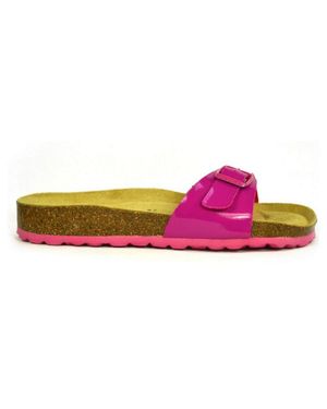 Sanosan Malaga Lacquered Sandals - Pink
