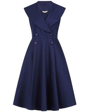 Banned Retro Isla Swing Dress - Blue