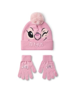Disney Beanie & Gloves Set - Pink