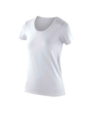 Spiro Impact Softex Short Sleeve T-Shirt - White