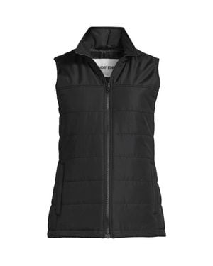 Lands' End Insulated Quilted Gilet - Black