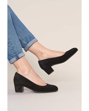 Moshulu 'Keel Suede' Court Shoes - Black