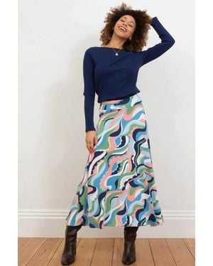 Kite Shaftesbury Jersey Skirt Ripple - Blue