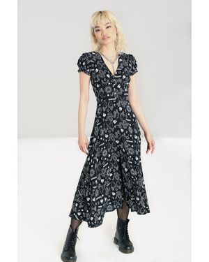 Hell Bunny Hello Goodbye Dress - Black
