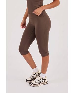 CERNUCCI Technical Capri Pant - Brown