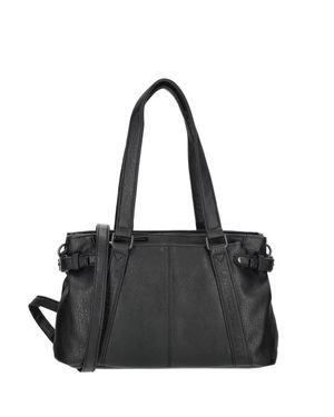 Enrico Benetti Emma Two Handle Faux Leather Shoulderbag - Black
