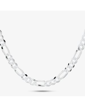 T.H.Baker 20 Inch Figaro Chain Sffp-730-Ag-20 - Brown