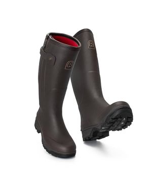 Rouchette Wellington Boots Veneur Neo Zip - Grey