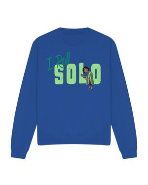 Encantto Bruno, I Roll Solo Sweatshirt - Blue