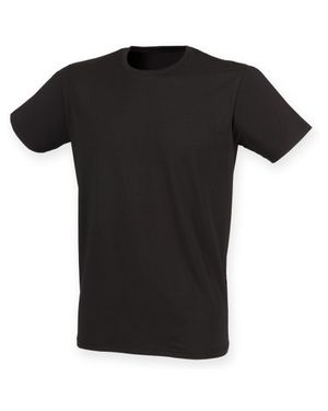 Skinni Fit Feel Good Stretch Short Sleeve T-Shirt - Black