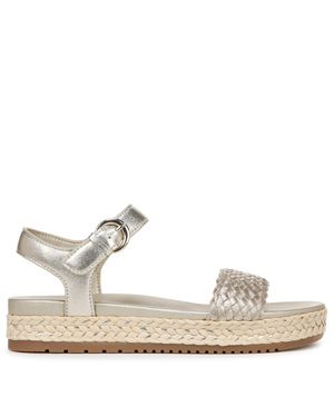 Naturalizer Neila3 Strappy Sandals - Metallic