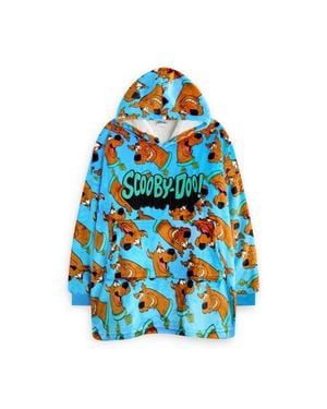 Scooby Doo Blanket Hoodie - Blue
