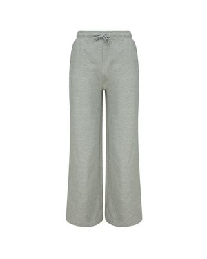 Skinni Fit Wide Leg Jogging Bottoms - Grey