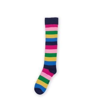 Kite Stripy Cosy Socks - White