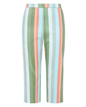 Banned Retro Esme Lollipop Stripes Capri - Blue